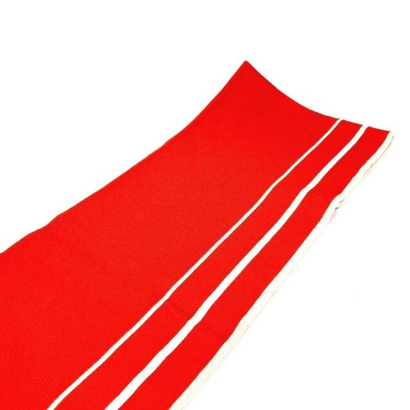 AUTHENTIC LOUIS VUITTON LV cup Louis Vuitton cup Scarf cotton / Cashmere Orange - Picture 4 of 7